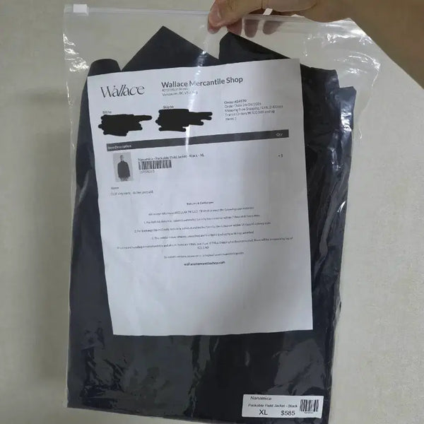 [BUNJANG] nanamica Packable Field Jacket Black / <XL> 나나미카 패커블 필드 자켓 블랙