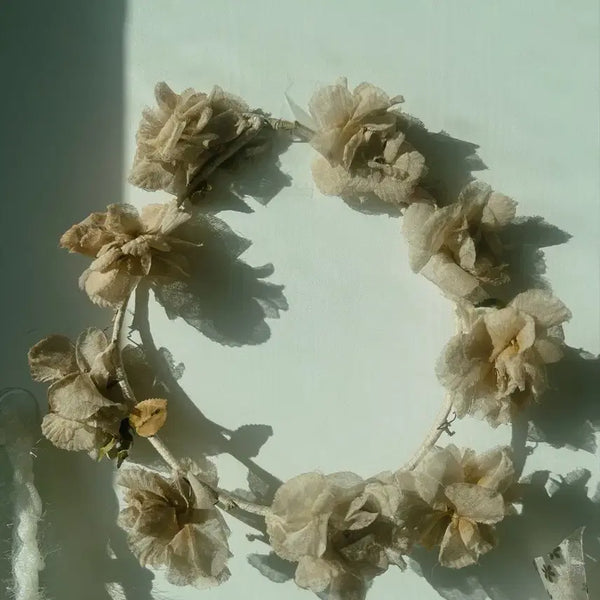 [BUNJANG] French Antique Flower Crown / 프랑스 앤틱 플라워 화관