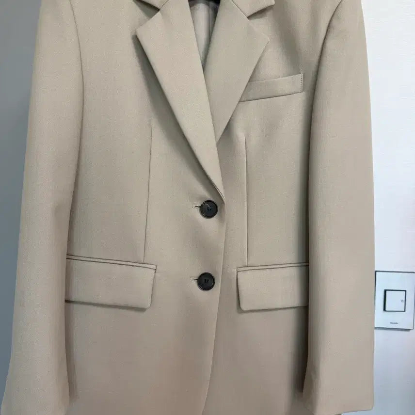 [BUNJANG] Dunst Wool Jacket - Sand Beige (S) / 던스트 울 자켓 - 샌드베이지 S