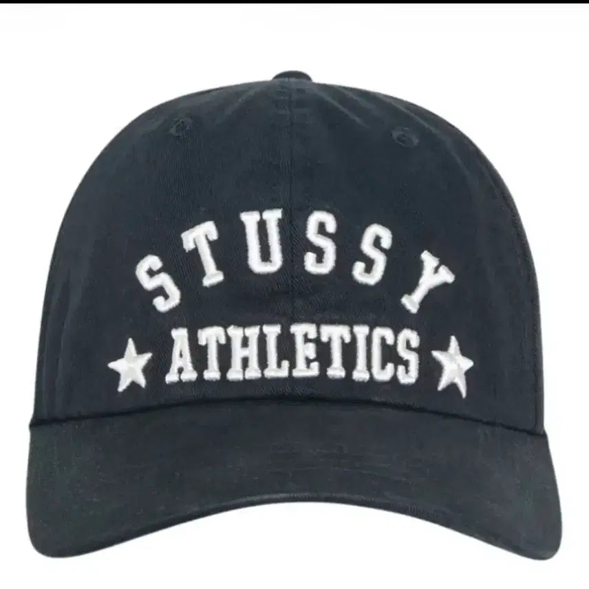 [BUNJANG] Stussy Low Profile Athletics Strapback Cap Black / 스투시 볼캡 모자 로우 프로파일 애슬레틱스 스트랩백 블랙