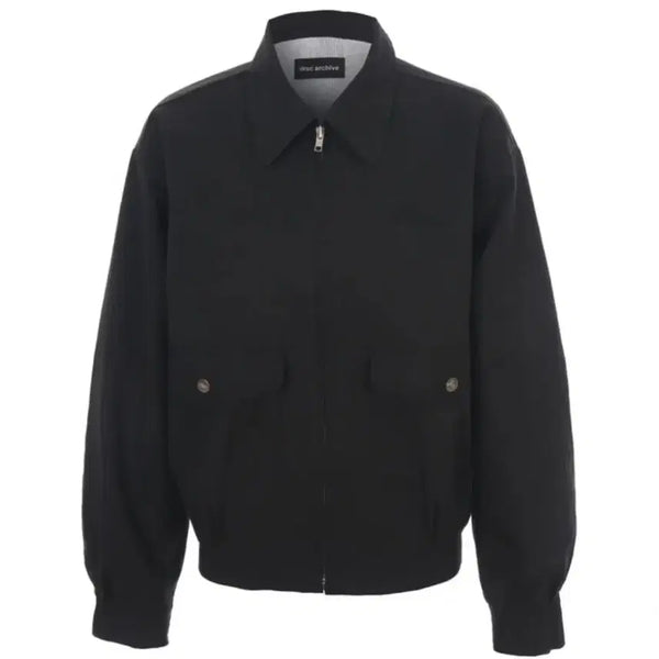[BUNJANG] WSC Archive Index Bomber Jacket Black / Wsc archive 인덱스 봄버자켓 블랙