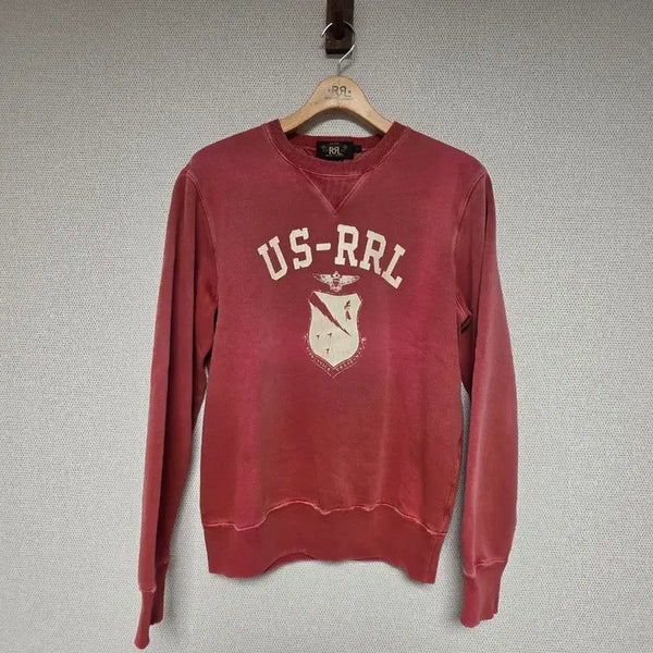 [BUNJANG] RRL Logo Printing Sweatshirt S / RRL 더블알엘 로고 프린팅 스웻 셔츠 S