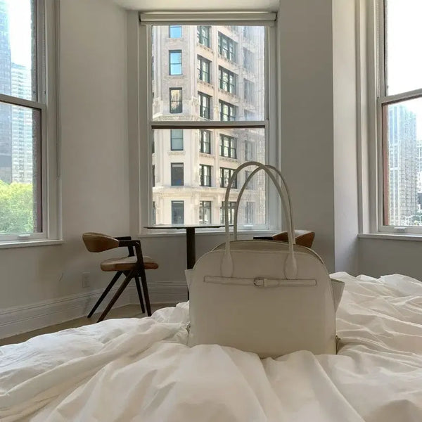 [BUNJANG] Lapla Swan Bag Cream / [새상품] 라플라 스완백 크림 Lapla swan bag Cream