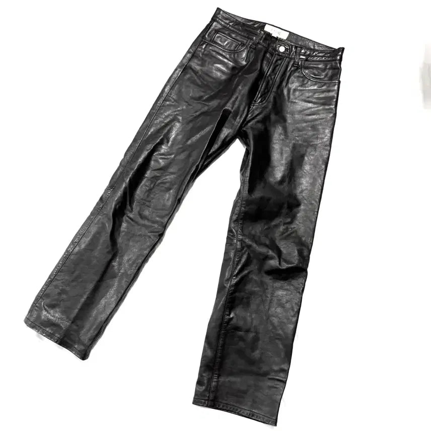 [BUNJANG] Excuse Leather Pants / Excuse - 레더 팬츠