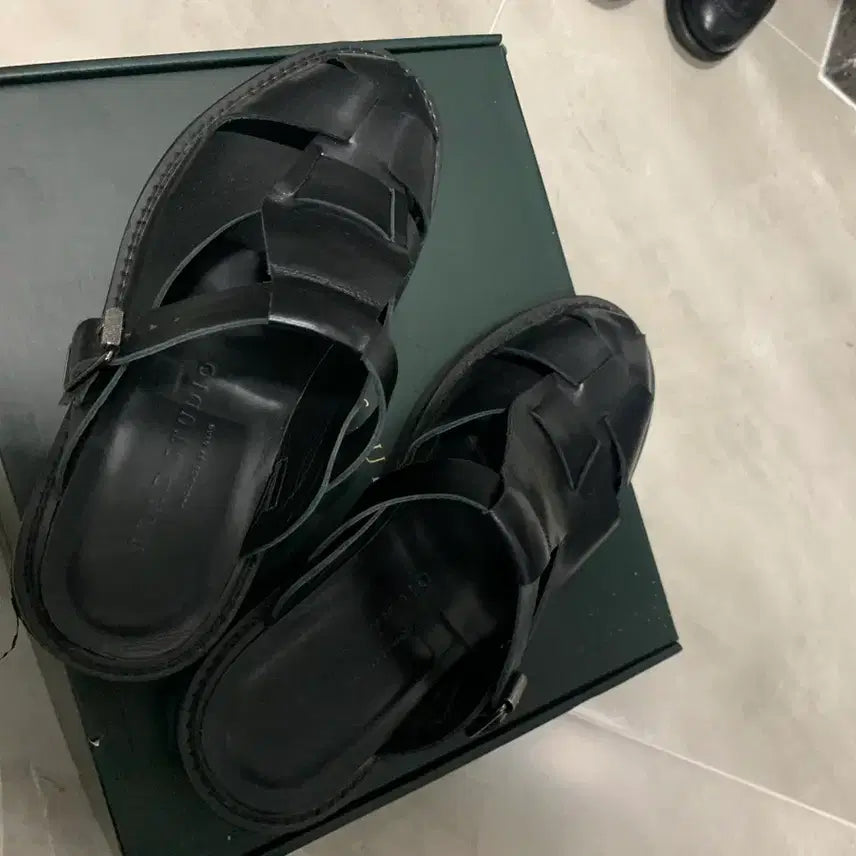 [BUNJANG] BRAD STUDIO Leather Sandals / 브래드스튜디오 샌들