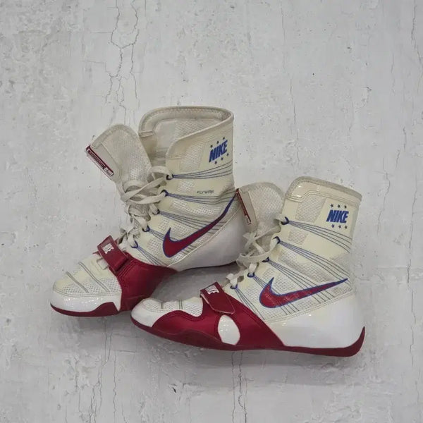 [BUNJANG] Nike HyperKo1 270 White Red Boxing Shoes / 나이키 하이퍼Ko1 270 화이트 레드 복싱화