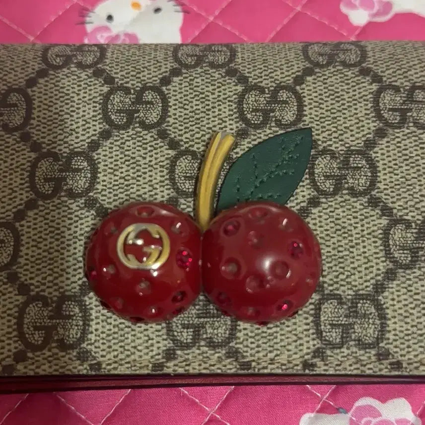 [BUNJANG] Gucci Cherry Wallet / 구찌 체리지갑