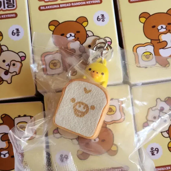 [BUNJANG] CGV Rilakkuma Bread Keychain / cgv 식빵리락쿠마 키링 판매