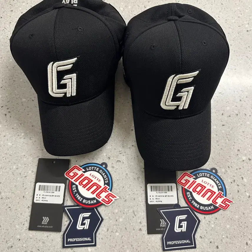 [BUNJANG] Lotte Giants Baseball Cap Free Size / 롯데자이언츠 볼캡 프페 58사이즈