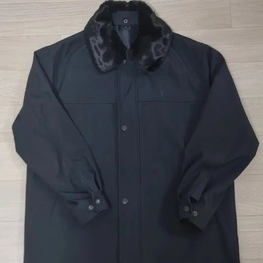 [BUNJANG] Yves Saint Laurent Fur Collar Padded Jacket / 입생로랑(Yves Saint Laurent) 퍼 칼라 방한 자켓 점퍼