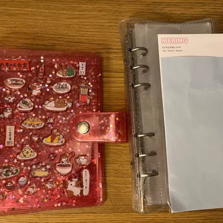 [BUNJANG] 6-Hole Diary Cover & Inserts Bundle Set / 다꾸 용품 6공 다이어리 커버 속지 일괄