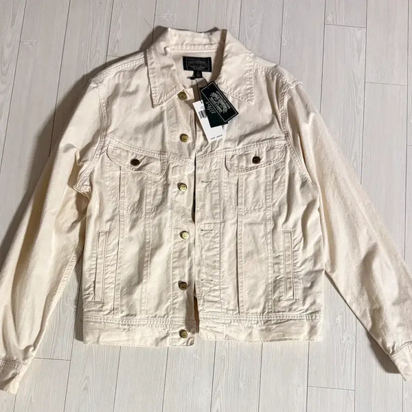 [BUNJANG] Polo Ralph Lauren Bear Denim Jacket / 폴로 베어 데님 자켓