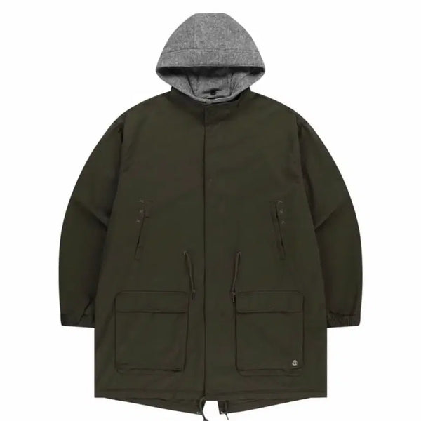 [BUNJANG] COYSEIO Washed Military Jacket Mud Khaki / COYSEIO 코이세이오 워시드 밀리터리 자켓 야상 머드 카키