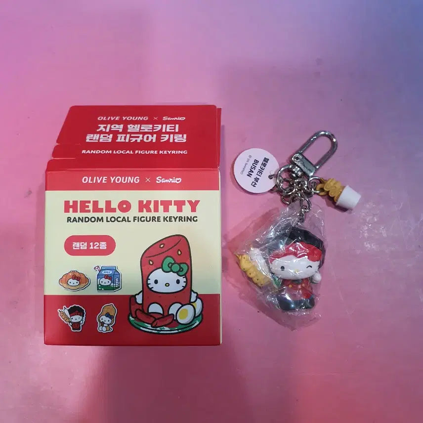 [BUNJANG] Sanrio Hello Kitty Figure Keyring / 올리브영 텐바이텐 헬로키티 피규어 키링 부산
