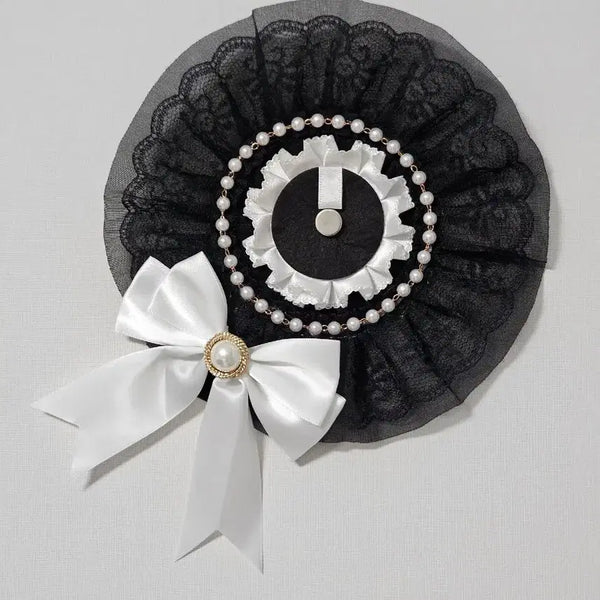 [BUNJANG] Handmade Rosette Keychain Brooch / 왕크니까 왕귀엽다 왕로제트 핸드메이드 주문제작 수제 로제트 키링 브로치