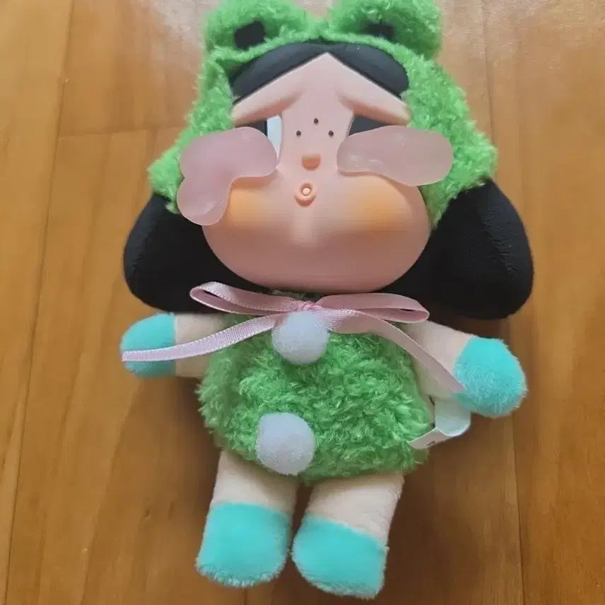 [BUNJANG] Frog Costume Plush Toy / 팝마트 개구리옷 캐릭터 봉제인형 개구리 코스튬 인형