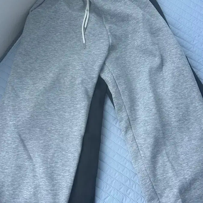 [BUNJANG] Adjustable Waist Wide Training Pants / 와이드 트레이닝 팬츠
