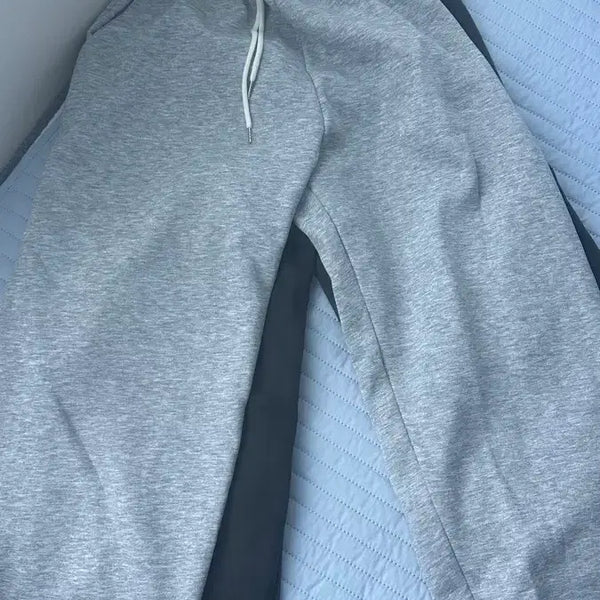 [BUNJANG] Adjustable Waist Wide Training Pants / 와이드 트레이닝 팬츠