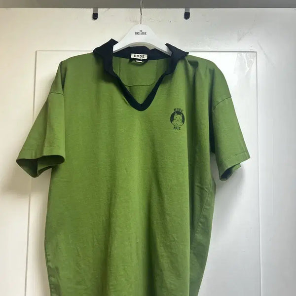[BUNJANG] BODE REC Cat Graphic Polo Shirt / bode티셔츠