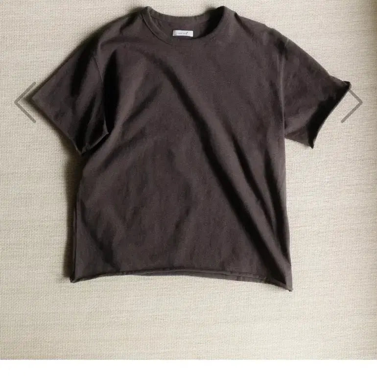 [BUNJANG] Seasalt Loop Hem Tee / (구매) 씨솔트 루프헴 티 seasalt Loop hem tee (soil)