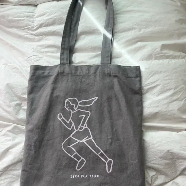 [BUNJANG] ZeroPerZero Cotton Eco Bag / 제로퍼제로 에코백