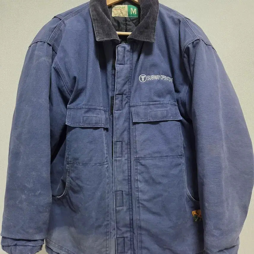 [BUNJANG] Subway Operators Work Jacket - Blue, Size M / Subway Operators 워크 자켓