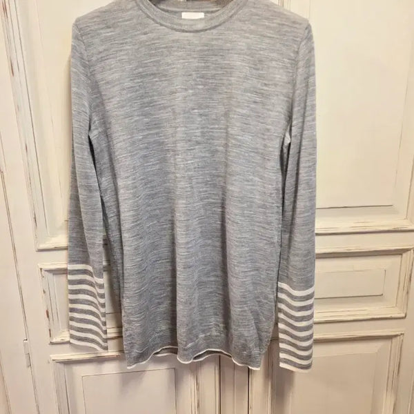 [BUNJANG] KUHO Light Grey Knit Sweater / 구호  연그레이 니트