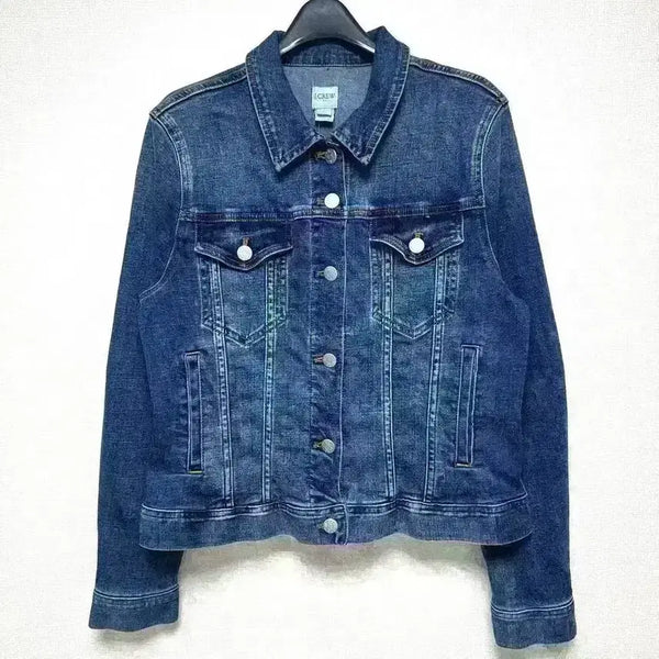 [BUNJANG] J.Crew Women's Denim Jacket (L) / [L,100](정품)제이크루 여성 청자켓 데님자켓