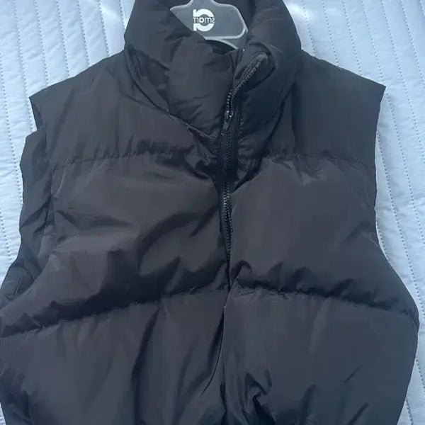 [BUNJANG] Crop Vest Padded Jacket / 크롭 조끼 패딩