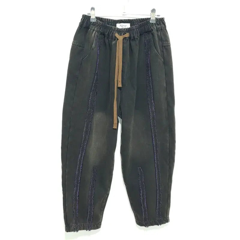 [BUNJANG] Denim Balloon Fit Pants / 기모 데님 벌룬 핏 팬츠 M_W0920