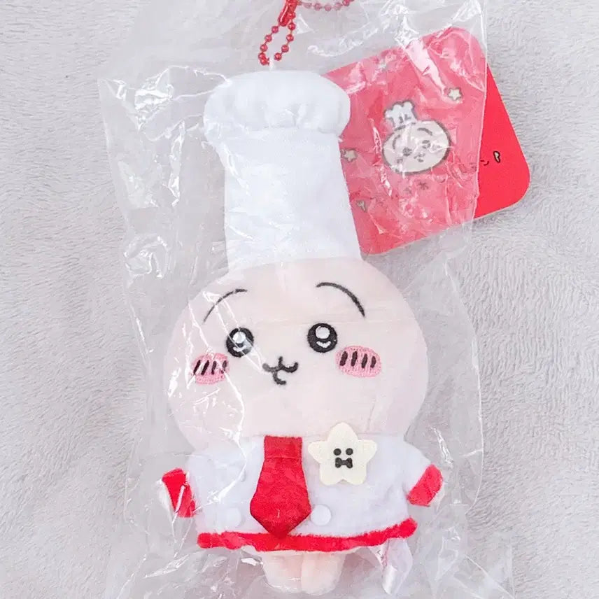 [BUNJANG] Chiikawa Usagi Chef Mascot Plush / 치이카와 레스토랑 셰프 쉐프 주방장 요리사 우사기 마스코트 인형