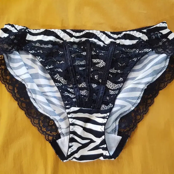 [BUNJANG] Aimfeel Leopard Print Panties (Used, Size M) / 에메필 호피 팬티속옷(중고)
