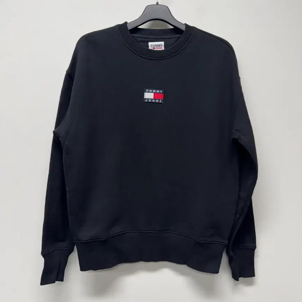 [BUNJANG] Tommy Jeans Logo Sweatshirt / 타미진스 로고 맨투맨
