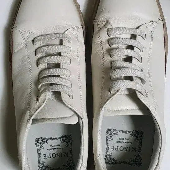 [BUNJANG] Miso Pé Leather Sneakers (255) / 미소페 가죽 스니커즈 (255)