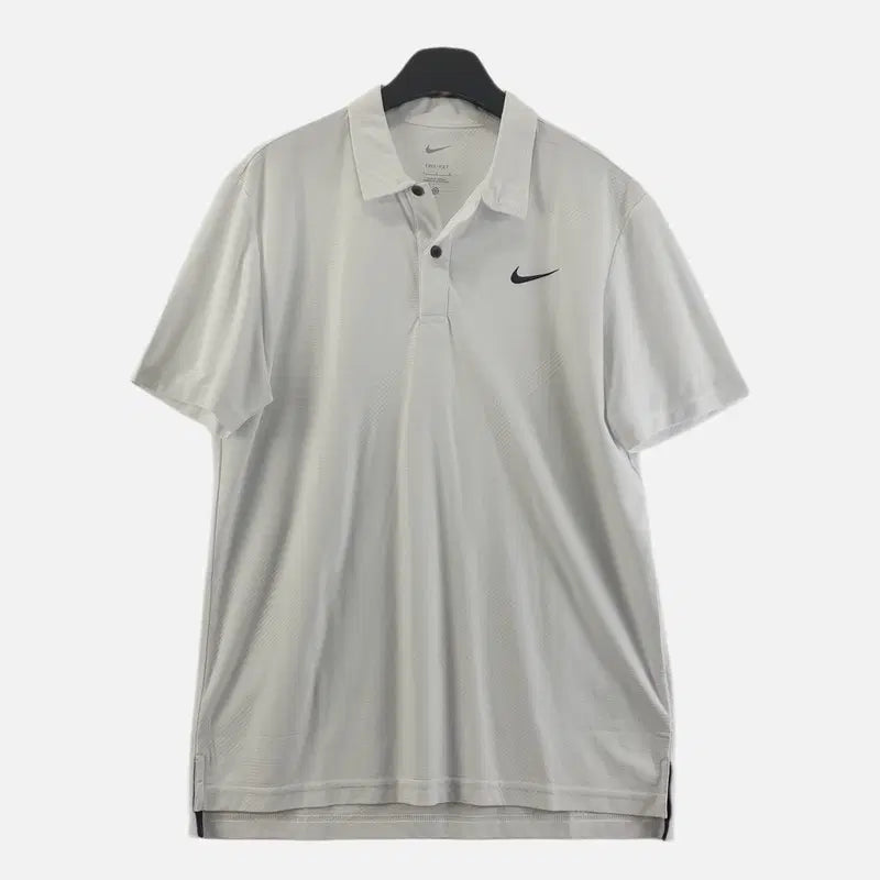 [BUNJANG] Nike White Men's Polo Shirt L / 나이키 화이트 남자 L 카라티 O3003