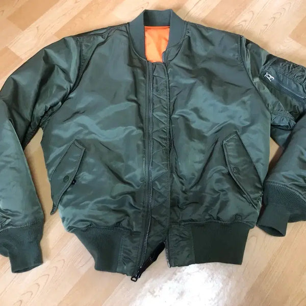 [BUNJANG] Alpha Industries MA-1 Flight Bomber Jacket / 알파인더스트리 ma 1 M