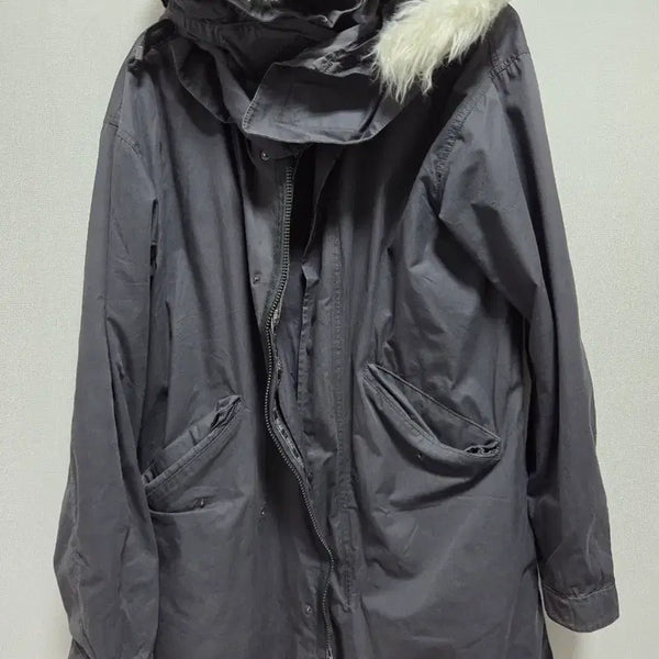 [BUNJANG] M51 Fishtail Parka (Washed Charcoal, Size M) / M51 피쉬테일 개파카 야상