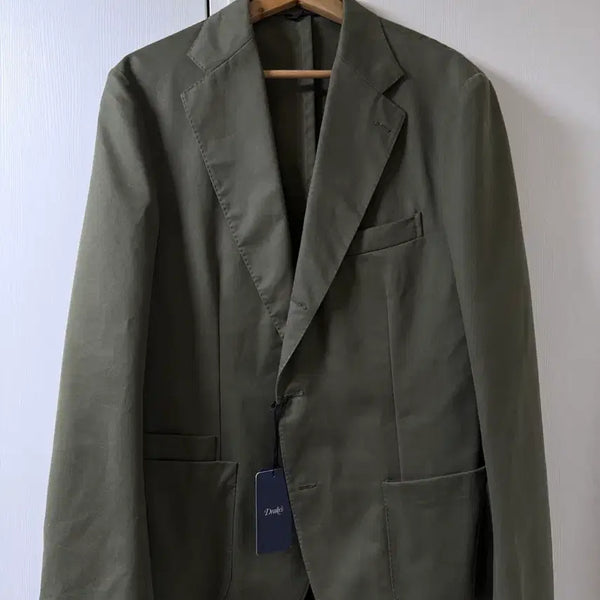 [BUNJANG] Drakes Cotton Drill Blazer Lovat / Drakes 드레익스 블레이저 Drill