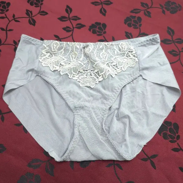 [BUNJANG] Lace Panties - Gray / 여성 속옷 레이스 팬티 그레이