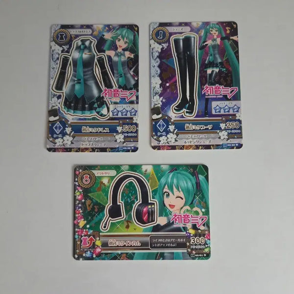 [BUNJANG] Aikatsu! AiStars Hatsune Miku Collaboration Card Set / 9/26까지 판매) 아이카츠 아이엠스타 하츠네 미쿠 콜라보 카드 세트