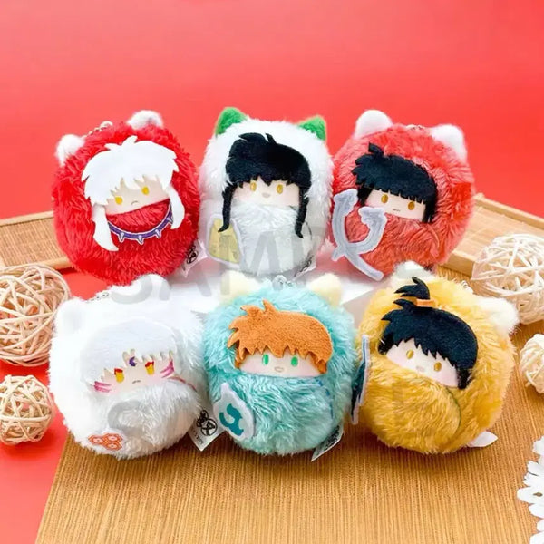 [BUNJANG] Inuyasha Characters Tapioca Plush Doll Full Set / 이누야샤 타피오카 이누야샤 가영이 카고메 금강 셋쇼마루 싯포 링 타피누이 인형 누이 풀세트
