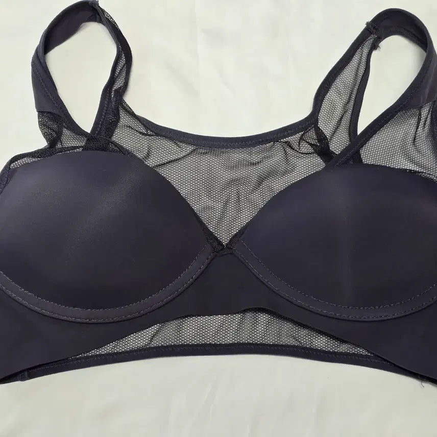 [BUNJANG] Women's Black Mesh Bra / (중고)[80A] 여성 블랙 메시 브라