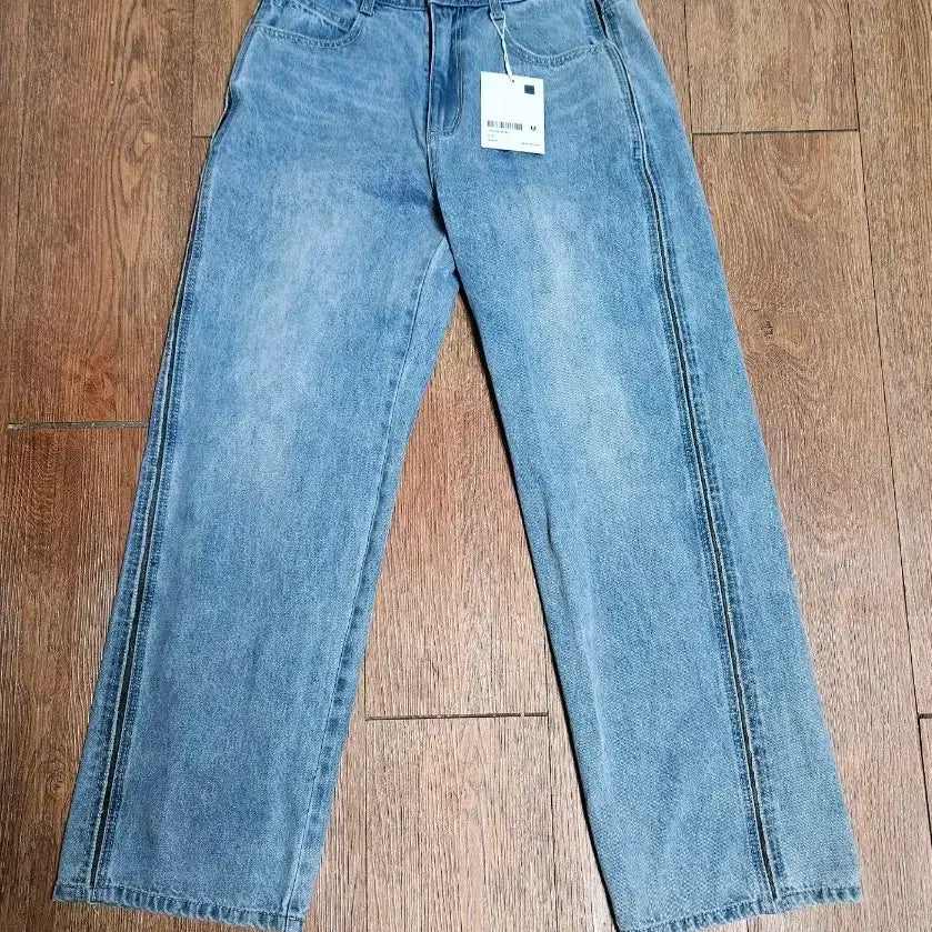 [BUNJANG] In Silence Sideline Cut Denim Jeans / 인사일런스 사이드라인 컷 데님 판매합니다