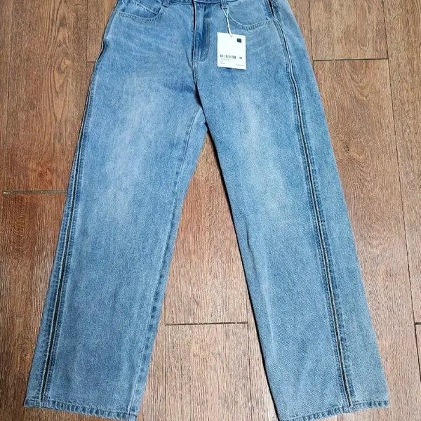 [BUNJANG] In Silence Sideline Cut Denim Jeans / 인사일런스 사이드라인 컷 데님 판매합니다