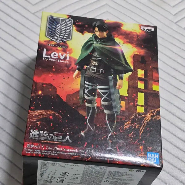 [BUNJANG] Attack on Titan The Final Season Banpresto Levi Figure / [새상품] 진격의 거인 The Final Season 반프레스토 파이널 리바이 피규어