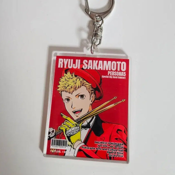 [BUNJANG] Persona 5 Ryuji Sakamoto Acrylic Keychain Holder / 페르소나5 빅밴드 류지 아크릴 키홀더