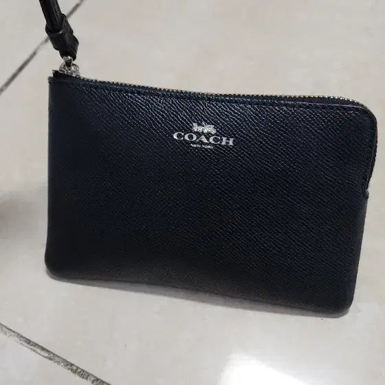 [BUNJANG] Coach Saffiano Mini Wallet / COACH 사피아노 미니 손목지갑