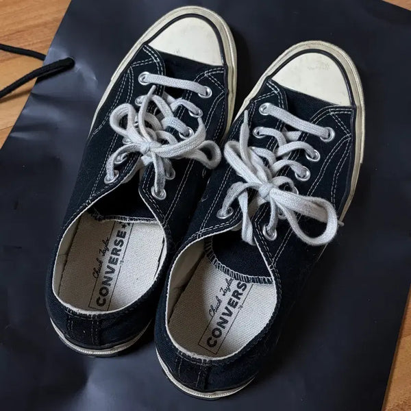 [BUNJANG] Converse Chuck Taylor 70 Black / 컨버스 척테일러70 블랙