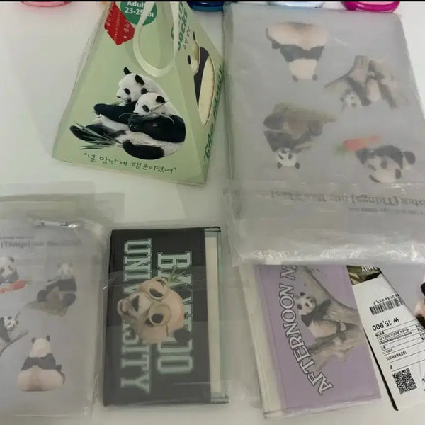[BUNJANG] 8seconds Fu Bao Bundle Set / 푸바오 에잇세컨즈 일괄