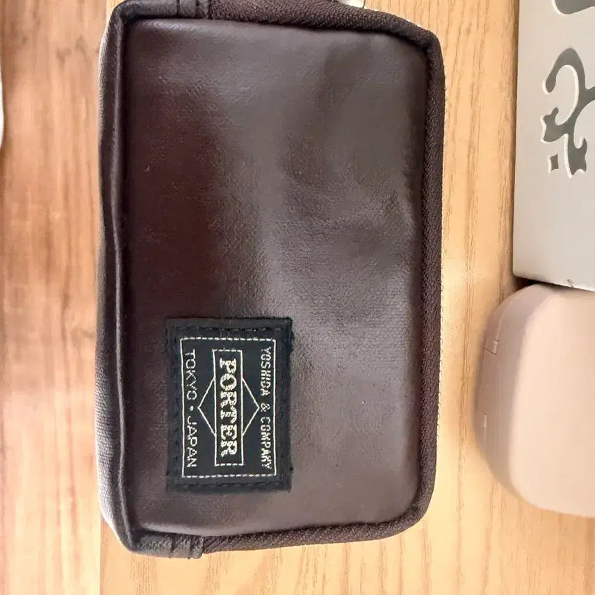 [BUNJANG] Porter Coin Wallet Brown / 포터 코인지갑 브라운